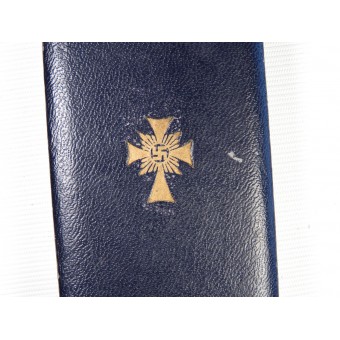 Третий рейх. Материнский крест в золоте C.F Zimmermann. Espenlaub militaria