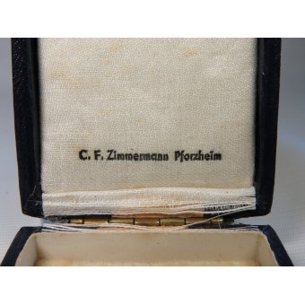 Croce di tedesco madre- Ehrenkreuz der Deutschen Mutter in oro. C.F Zimmermann Pforzheim. Espenlaub militaria