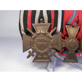Medal bar for 3rd Reich police officials. Espenlaub militaria