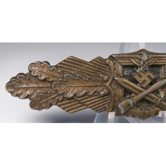 Nahkampfspange en bronce - Juncker. Espenlaub militaria