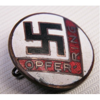 NSDAP-supporter -opfer-ring, Gauleitung Sachen Ges. Veg. Espenlaub militaria