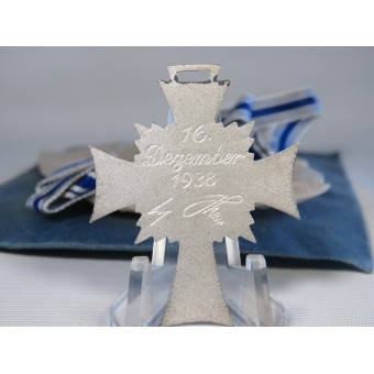 Почётный крест германской матери в серебре, вторая степень, в наградном пакете. W. Deumer. Espenlaub militaria