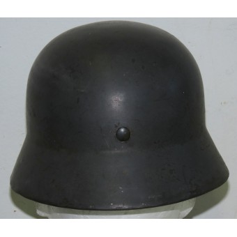 E.F 60 Double Decal Luftwaffe Steel Helm in maat 53. Espenlaub militaria