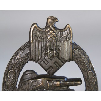PAB-Tank assault badge av Adolf Schwerdt i fint skick.. Espenlaub militaria