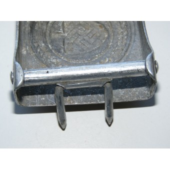 RAD aluminum buckle by Hermann Aurich 1938 year. Espenlaub militaria