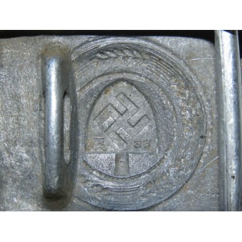 RAD aluminum buckle by Hermann Aurich 1938 year. Espenlaub militaria