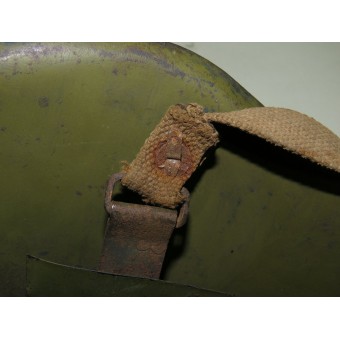SSCH-39 Puna-armeijan kypärä, etusivu tähti, päivätty 1939, koko 2A, talvikäyttö. Espenlaub militaria