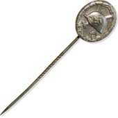 16-mm Miniature of wound badge in silver 1939