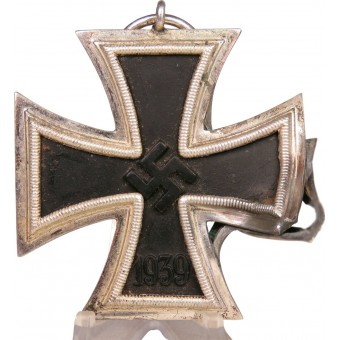 Железный крест 2й класс-L/11 с боевым повреждением. Espenlaub militaria
