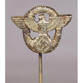 3rd Reich Police pin for civilian cloth. Espenlaub militaria