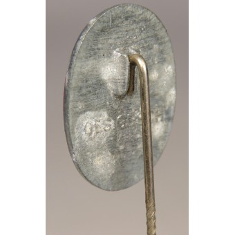 Ges. Gesch RAD zinco distintivo 12,7 mm, lacca. Zinco. Espenlaub militaria