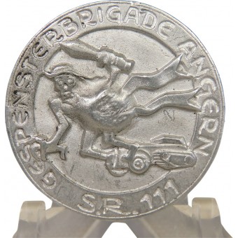 Unità emblema distintivo. Regimentsabzeichen Gespensterbrigade Angern S.R 111. Espenlaub militaria