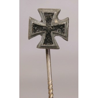 Segunda Guerra Mundial alemana Cruz de Hierro de primera clase en miniatura, 9mm. Espenlaub militaria