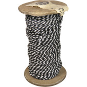 Алюминиево-чёрный плетёный шнур для петлиц и униформы подразделений СС