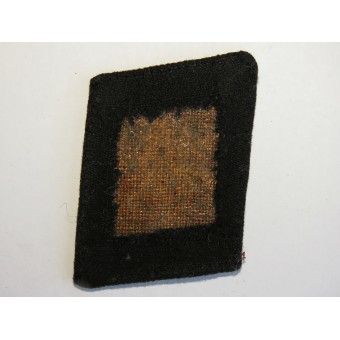 Waffen-SS, SS-Mann ha lasciato scheda collare Rank Tipo Dachau lana fatta. Espenlaub militaria