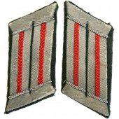 Linguette per collare da ufficiale di artiglieria della Wehrmacht