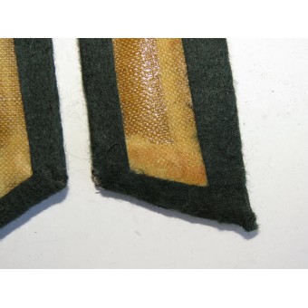 Pestañas de collar Wehrmacht oficial de artillería. Espenlaub militaria