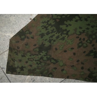 Tente camouflée Waffen SS feuille de chêne-Zeltplane Eichenlaubmuster. Espenlaub militaria