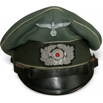 Champ sous-officier dinfanterie porté chapeau de pare-soleil, EREL. Espenlaub militaria