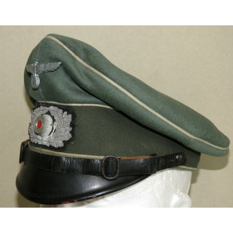 Campo NCO Fanteria cappello indossato visiera, EREL. Espenlaub militaria