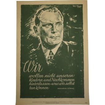 NSDAP-Plakat, Januar 1943. Espenlaub militaria