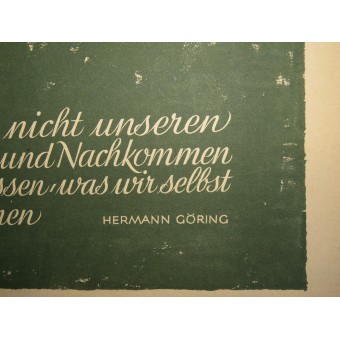 NSDAP manifesto, Gennaio 1943. Espenlaub militaria