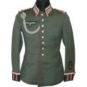 Wehrmacht Heer Waffenrock Dress tunic for Oberwachtmeister der Artillerie Regiment 19, 5 Batterie
