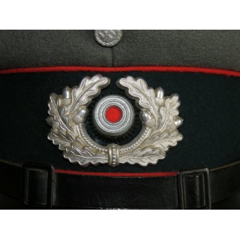 Wehrmachts artillery lower ranks visor hat. Espenlaub militaria