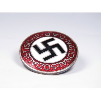 3rd Reich NSDAP member badge, M 1/100 RZM, by Werner Redo. Espenlaub militaria
