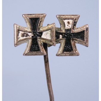 9 mm miniatura del conferimento della croce di ferro della prima e seconda classe di 1939. Espenlaub militaria