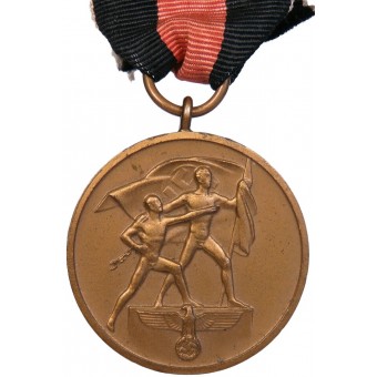 Médaille commémorative 3ème Reich « en mémoire du 1er Octobre, 1938 ». Espenlaub militaria