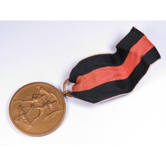 3 ° Medaglia Commemorativa Reich In memoria di 1 ott 1938. Espenlaub militaria