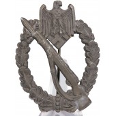 Infanterie-Sturmabzeichen. Deumer, deformiertes Blatt
