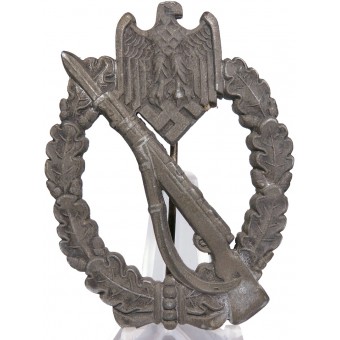 Infanterie-Sturmabzeichen. Deumer, deformiertes Blatt. Espenlaub militaria