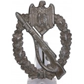 Infanterie-Sturmabzeichen. Gezeichnet S.H.u.Co 41. Sohny, Heubach