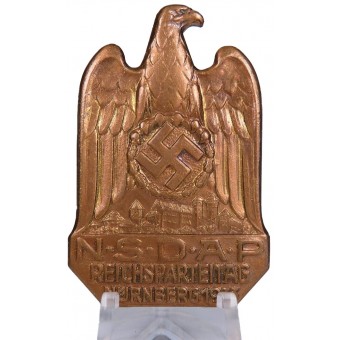 NSDAP 1933 Reichsparteitag Placa Nürnberg. Espenlaub militaria