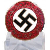Distintivo del membro della NSDAP produttore raro M1/137 RZM - Richard Simm