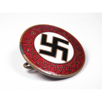 NSDAP-Mitgliederabzeichen seltener Hersteller M1/137 RZM - Richard Simm. Espenlaub militaria