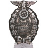 Distintivo commemorativo della riunione SA Braunschweig 1931 anno