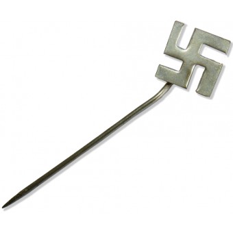 Swastika signe dune sympathisante du parti nazi. 10 mm. Espenlaub militaria