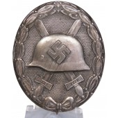 Distintivo per ferite 1939 in argento L / 22 Glaser & Sohn