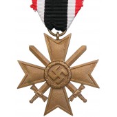 WO2 Duitse Oorlogsverdienste Kruis 1939. Zwaarden.