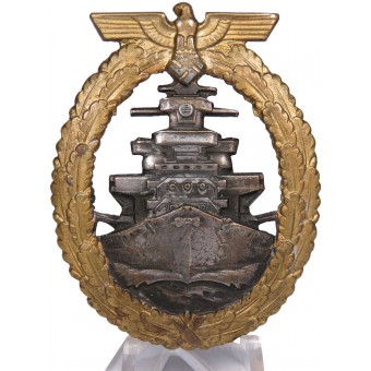 Flottenkriegsabzeichen der Kriegsmarine Schwerin. Espenlaub militaria
