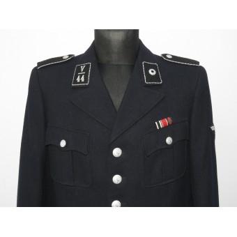 3er Reich TeNo azul oscuro túnica de servicio en rango TN-Mann. Espenlaub militaria