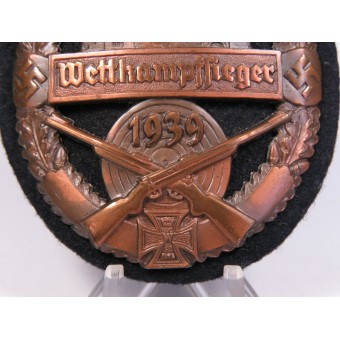 Distintivo per maniche del vincitore della competizione del 1939 per i membri NSRKB. Espenlaub militaria