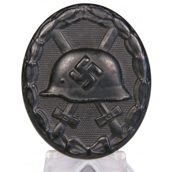 1939 Sårmärke i svart. PKZ 4 Steinhauer & Lück. Espenlaub militaria