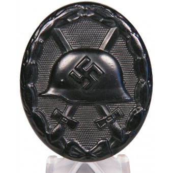 Carl Wild. PKZ 107. Wound badge, 1939 black grade. Espenlaub militaria