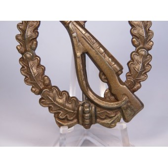 FLL Infanterie-Sturmabzeichen in Bronze, hohl. Gewölbt. Espenlaub militaria