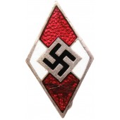Hitlerjeugd lidmaatschapsbadge M1/92RZM - Carl Wild-Hamburg