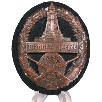 Нарукавный знак победителя стрелковой эстафеты NSRKB 1938. Espenlaub militaria